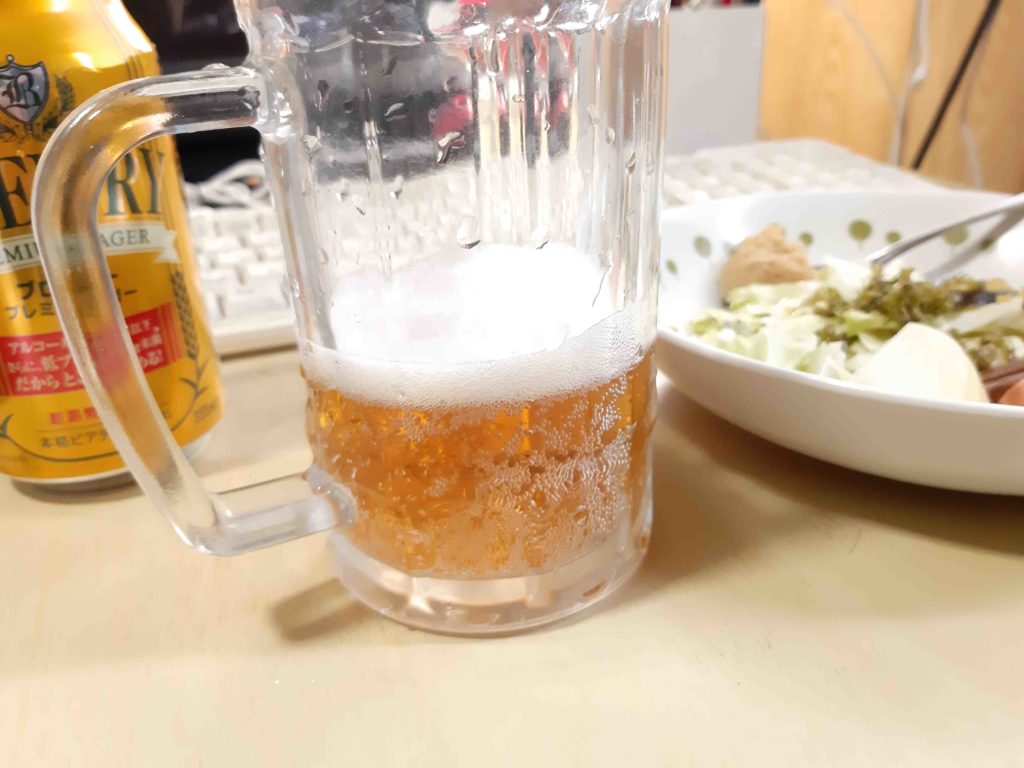 ブローリープレミアムラガー（微アルコールビール） 