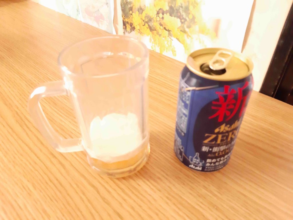 ノンアルコールビールを試した結果 (アサヒゼロ）